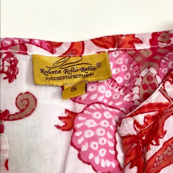 Roberta Roller Rabbit Kurta Amanda Floral Tunic - Picture 8 of 8